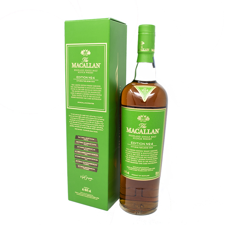 Macallan Edition No 4 Whiskay Rare Exclusive Whiskies
