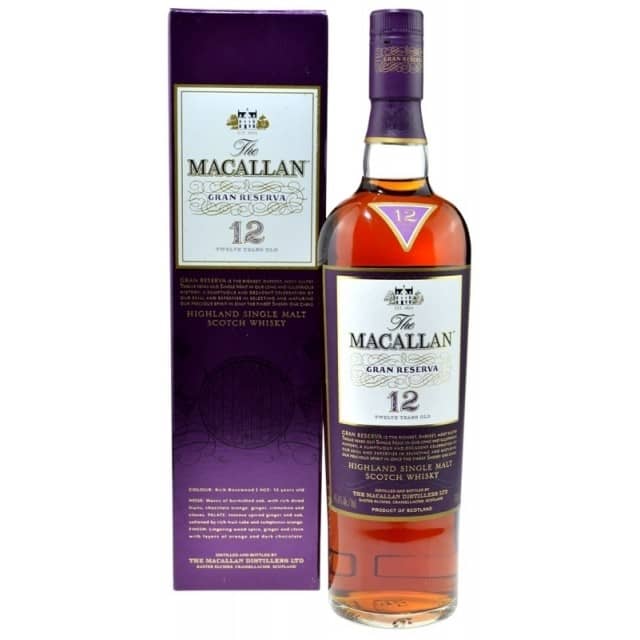 Macallan Gran Reserva 12 Whiskay Rare Exclusive Whiskies